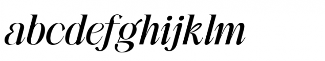 Be Okay Display Regular Italic Font LOWERCASE
