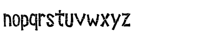 Beach Bamboo Font LOWERCASE