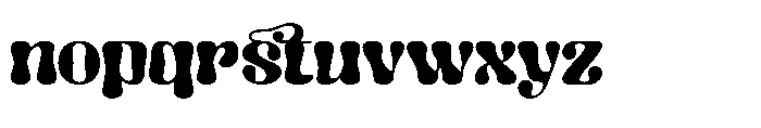 Beach Nagres Regular Font LOWERCASE