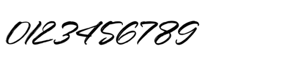 Beachit Italic Font OTHER CHARS