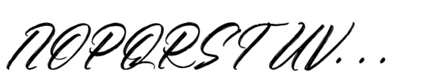 Beachit Italic Font UPPERCASE