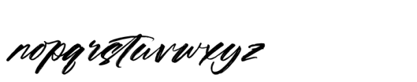 Beachit Italic Font LOWERCASE