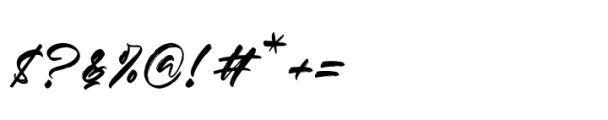 Beachit Regular Font OTHER CHARS