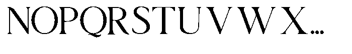 Beagio Font UPPERCASE