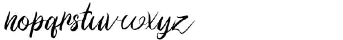 Beagle Sign Regular Font LOWERCASE