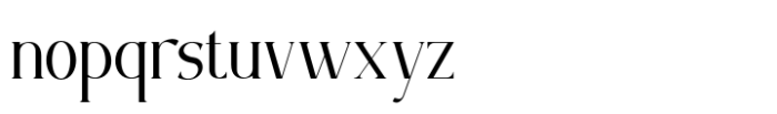 Beamont Font LOWERCASE