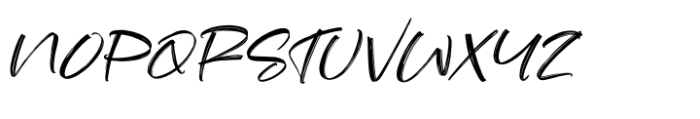 Beans Cozy Italic Font UPPERCASE