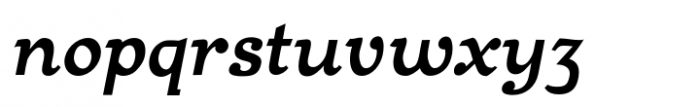Bear Anark Extra Bold Italic Font LOWERCASE