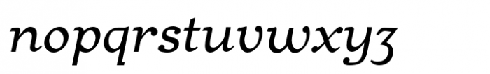 Bear Anark Italic Font LOWERCASE
