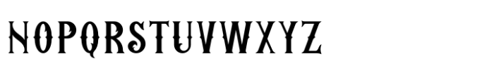 Beard Point Regular Font LOWERCASE