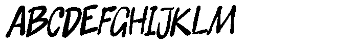 Beasstro Slant Regular Font UPPERCASE