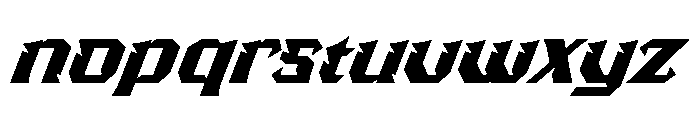 Beast Kings Italic Font LOWERCASE