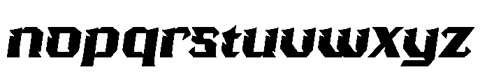 Beast Kings Regular Font LOWERCASE