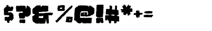 Beast Maker Font OTHER CHARS