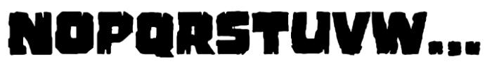 Beast Maker Font LOWERCASE