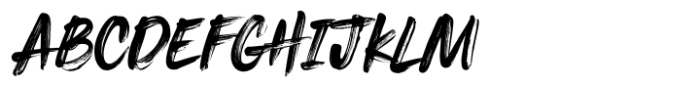 Beast Mode Brush Alt Font UPPERCASE