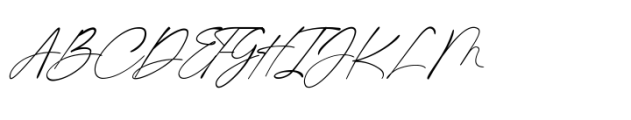 Beastie Signature Font UPPERCASE