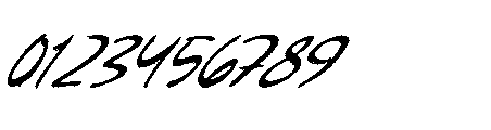 Beasty Strength  Italic Font OTHER CHARS