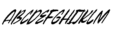 Beasty Strength  Italic FONT