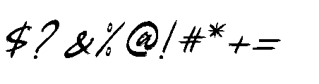 Beasty Strength  Regular Font OTHER CHARS
