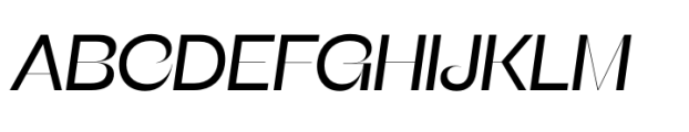 Beatrice Display Italic Font UPPERCASE