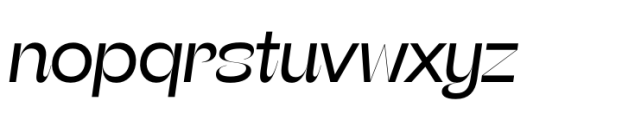 Beatrice Display Italic Font LOWERCASE