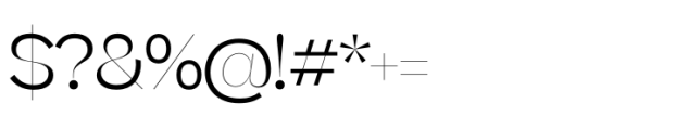 Beatrice Display Light Font OTHER CHARS