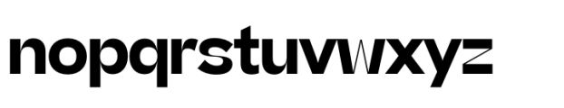 Beatrice Headline Bold Font LOWERCASE