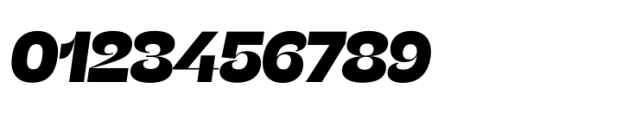 Beatrice Headline Extrabold Italic Font OTHER CHARS