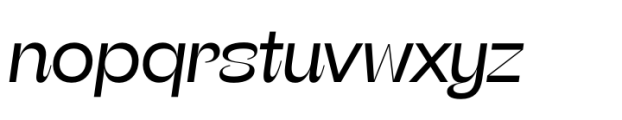 Beatrice Headline Italic Font LOWERCASE