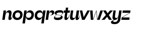 Beatrice Headline Sm Bold Italic Font LOWERCASE