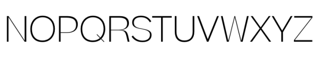 Beatrice Headline Thin Font UPPERCASE