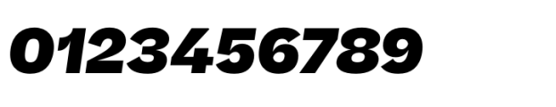 Beatrice Standard Extrabold Italic Font OTHER CHARS