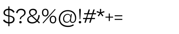 Beatrice Standard Light Font OTHER CHARS
