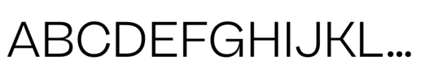 Beatrice Standard Light Font UPPERCASE