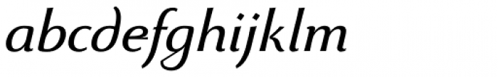 Beatrix Antiqua Italic Font LOWERCASE