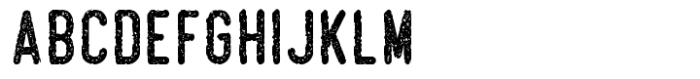 Beatster Grunge Font UPPERCASE