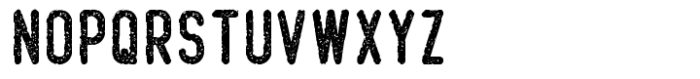 Beatster Grunge Font LOWERCASE