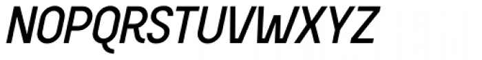 Beauchef Medium Italic Font UPPERCASE