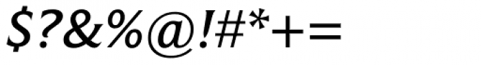 Beaufort Medium Italic Font OTHER CHARS