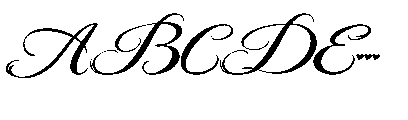 Beautiful Danila Italic Beautiful Danila Regular Font UPPERCASE