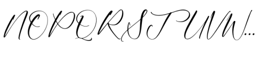 Beautiful Victoria Regular Font UPPERCASE