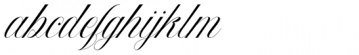 Beauty Athena Italic Font LOWERCASE