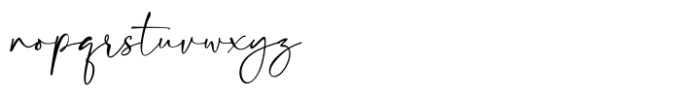 Beauty Charm Font LOWERCASE