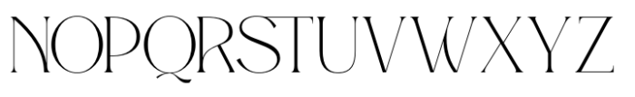Beauty Luxury Font UPPERCASE