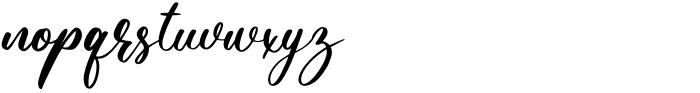 Beauty Rose Font LOWERCASE