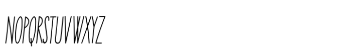 Beaver Italic Font LOWERCASE