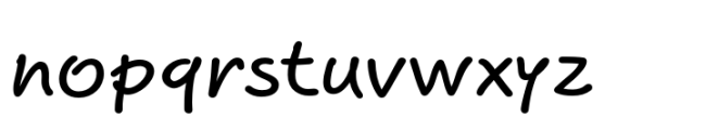 Beaverist Light Font LOWERCASE