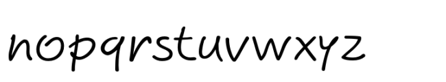 Beaverist Thin Font LOWERCASE