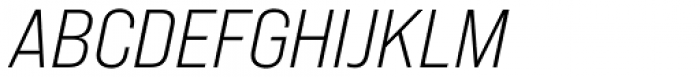 Bebas Neue Pro Expanded Book Italic Font UPPERCASE